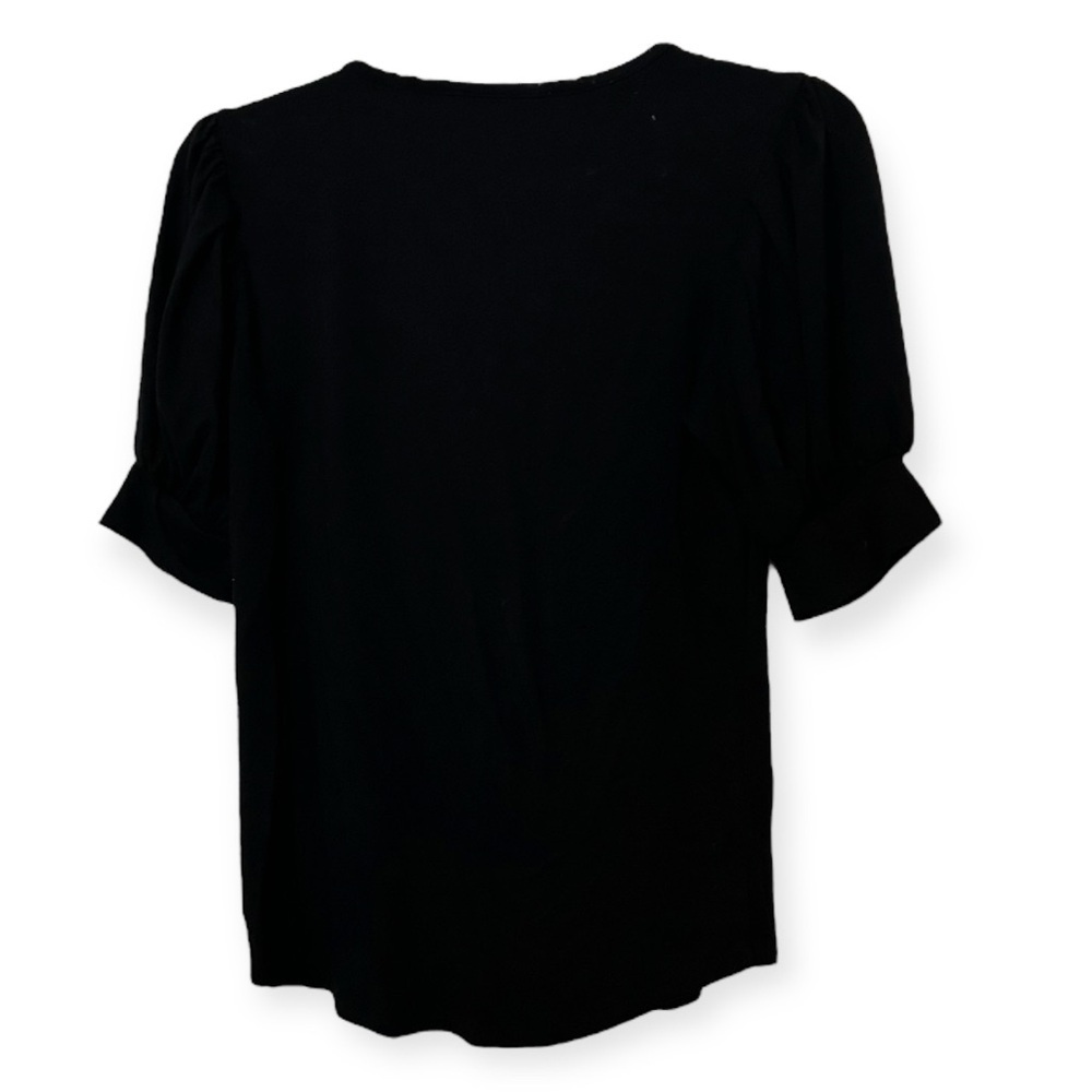 Frame puff sleeve scoop neck Top - Picture 4 of 5